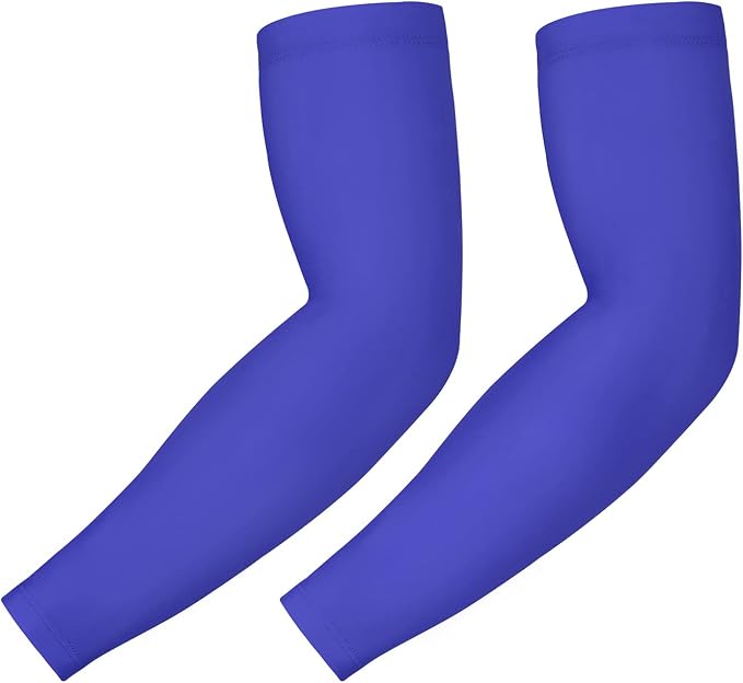 HDE Arm Compression Sleeves for Kids Basketball Shooting Sleeve Youth Sports Cooling Sun Protection Football Baseball 1 Pair