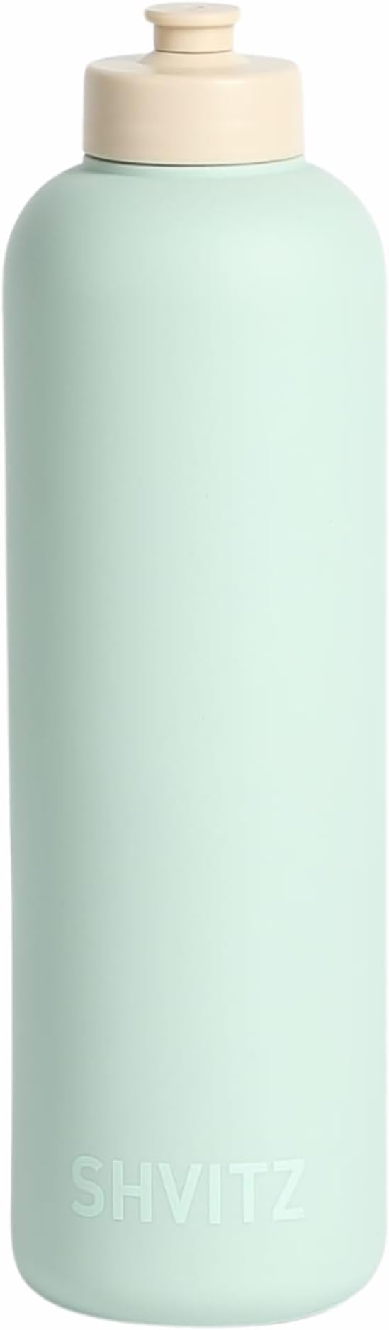 Sports Water Bottle - Soft-Touch Squeezable Body with One-Hand Spout- Lightweight, No Spill Water Bottle, for Gym, Cardio & Outdoor Sports - BPA Free - Water Bottle for Active Lifestyle - 24oz