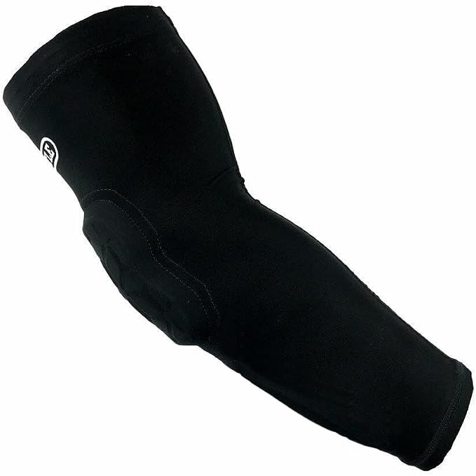 Battle Sports Elbow Padded Football Arm Sleeve, Adults, & Kids | Ultra-tight compression improves performance, Enhances circulation, Turf protection barrier, Guards against friction