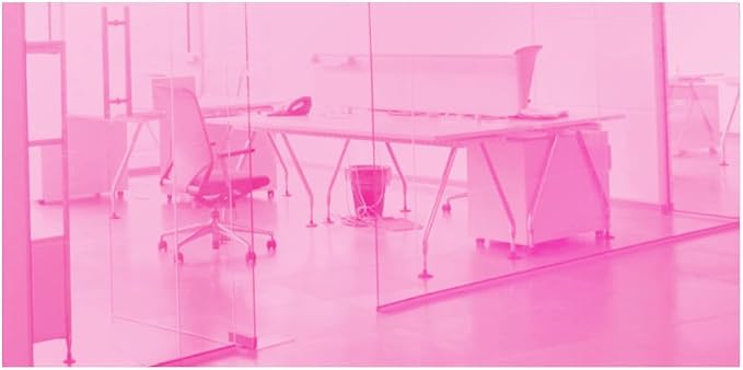 Marketing Holders Acrylic Mirror 12" x 36" Rectangular Pink Girlie Tile Reflective Sheet 0.118” Thick for Holidays and DIY Decorations Horizontal or Vertical