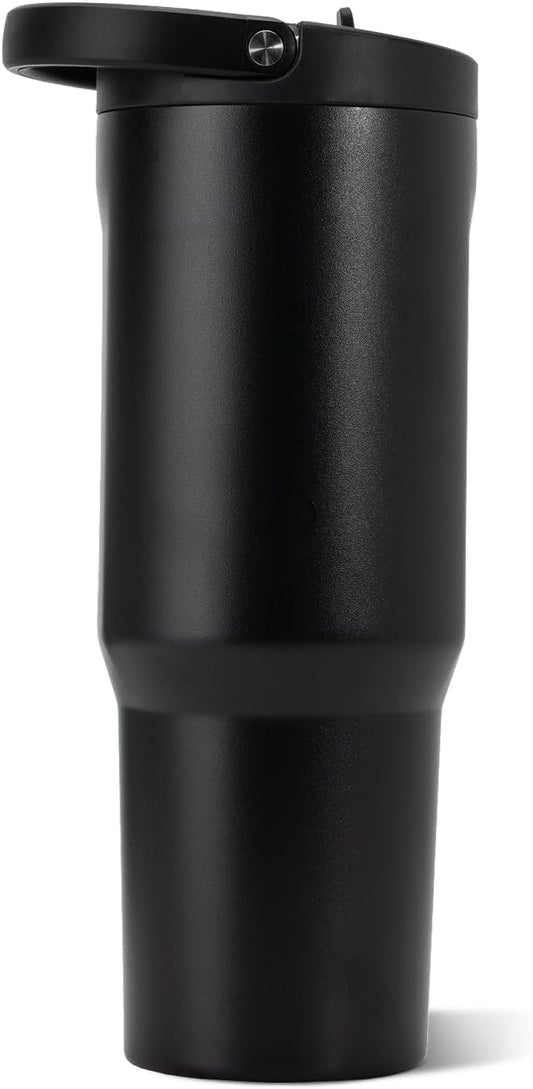 HydroJug Sport 32 oz Insulated Stainless Steel Water Bottle, Black