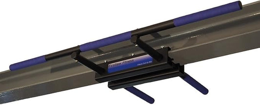 600 LBS Weight Limit - I-Beam Pull Up Bar - Straight Long Bar - Grip Tape.