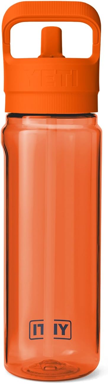 YETI Yonder 750 ml/25 oz Water Bottle with Yonder Straw Cap, King Crab