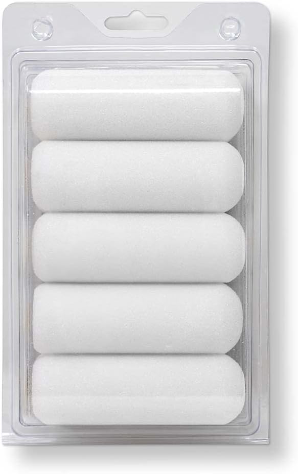 Foampro 165-10 "Fine Finisher" 4" Foam roller Refills Pk/10