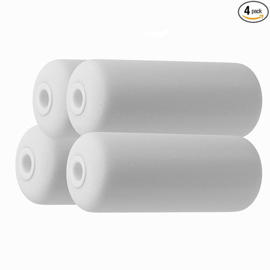 Bearback Lotion Applicator Replacement Foam Rollers | Set of Four High Density Foam Rollers