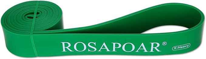 ROSAPOAR Resistance Band Pull up Band Fitness Exercise Bands Natural Latex for Workout Body Stretch Powerlifting Band Fitness Sport Training at Home/The Gym