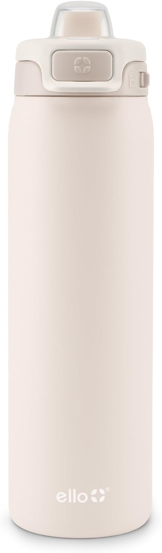 Ello Pop & Fill Insulated Stainless Steel Water Bottle with Quick Fill Lid, Leakproof Locking, Sip or Chug Spout, BPA-Free, Double Wall Vacuum Insulated for Sports, Travel & School- 22oz / 32oz / 40oz