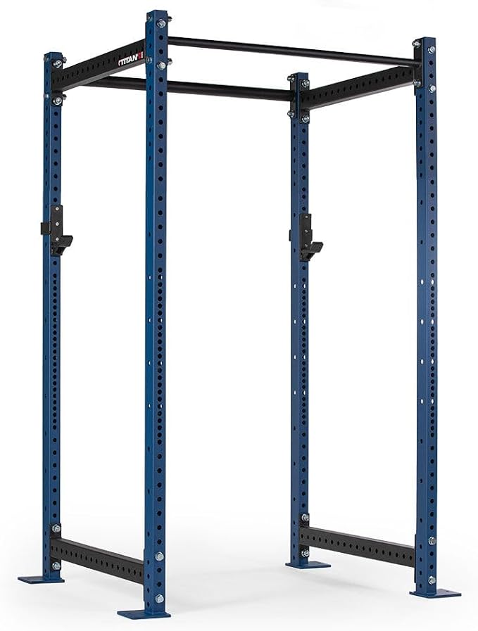 Titan Fitness T-3 Series Power Rack, 1,100 LB Capacity Cage for Weightlifting and Strength Training