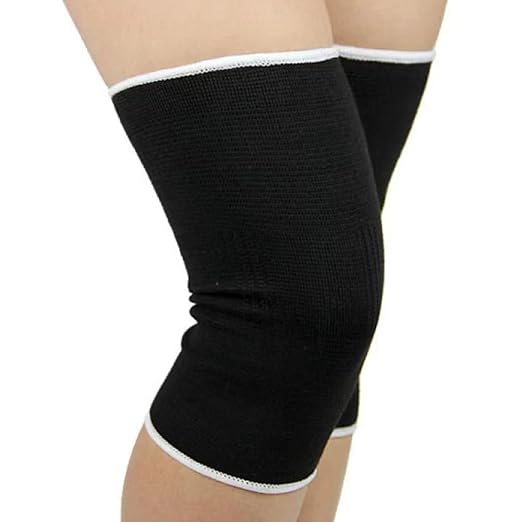 Knee Compression Sleeve For Women Men, Knee Braces for Knee Pain, Running Knee Brace, Knee Support For Knee Joint Pain (White edge)