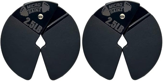 Micro Gainz 2.5LB Dumbbell Fractional Weight Plates, 2-Piece