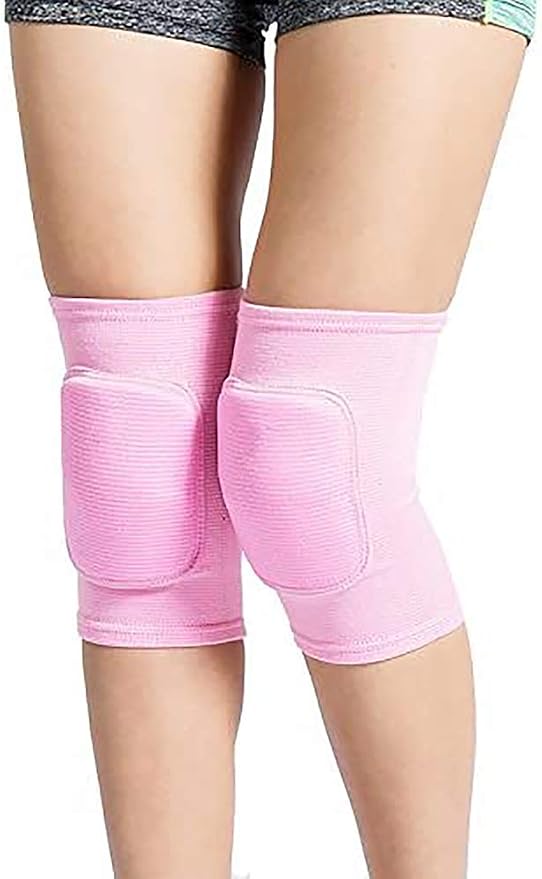 Volleyball Knee Pads for Dancers, Soft Breathable Knee Pads for Men Women Kids Knees Protective, Knee Brace for Volleyball Football Dance Yoga Tennis Running Cycling Workout Climbing