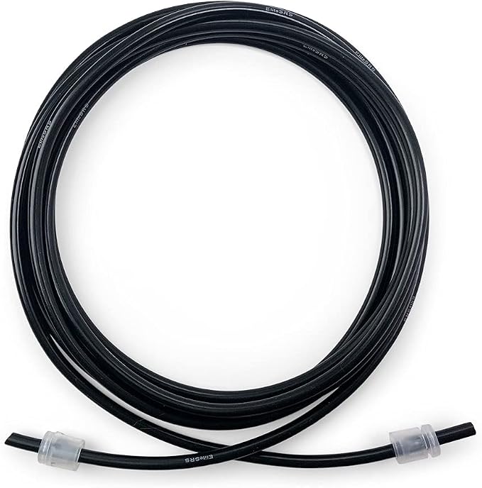 Elite Jumps, PVC Jump Rope Replacement Cord, 10' Rope with Snap-Lock Cord Ends - 4mm/5mm/6mm PVC Cord