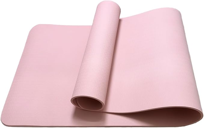Yoga Mat 72''x24''/35''(8mm/10mm) for Beginners, Thick and Wide Yoga Mat with Carrying Strap for Pilates, Stretching and Home Workout