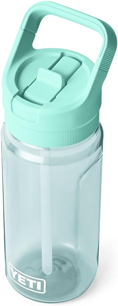 YETI Yonder 600 ml/20 oz Water Bottle with Yonder Straw Cap, Seafoam