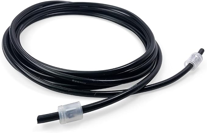 Elite Jumps, PVC Jump Rope Replacement Cord, 10' Rope with Snap-Lock Cord Ends - 4mm/5mm/6mm PVC Cord