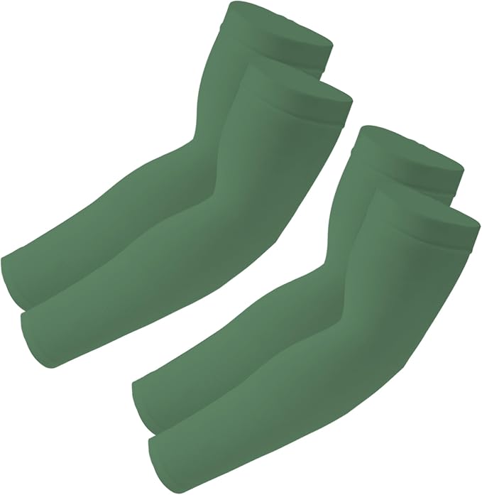 SHEVERCH Cooling Arm Sleeves Sun UV Protection Compression for Men Women | 2Pairs, UPF 50, Sports Compression,Tattoo Cover Up ,Fittness,Baseball,Basketball,Cycling,Hiking,Football,Outdoor