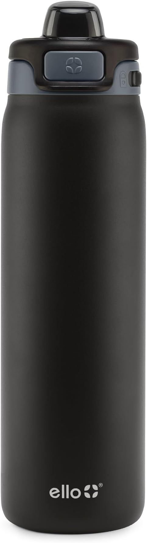 Ello Pop & Fill Insulated Stainless Steel Water Bottle with Quick Fill Lid, Leakproof Locking, Sip or Chug Spout, BPA-Free, Double Wall Vacuum Insulated for Sports, Travel & School- 22oz / 32oz / 40oz