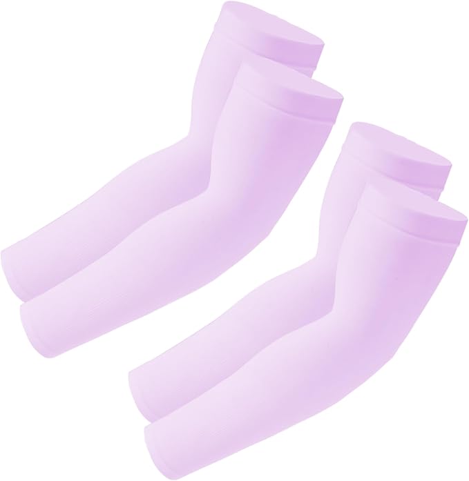SHEVERCH Cooling Arm Sleeves Sun UV Protection Compression for Men Women | 2Pairs, UPF 50, Sports Compression,Tattoo Cover Up ,Fittness,Baseball,Basketball,Cycling,Hiking,Football,Outdoor