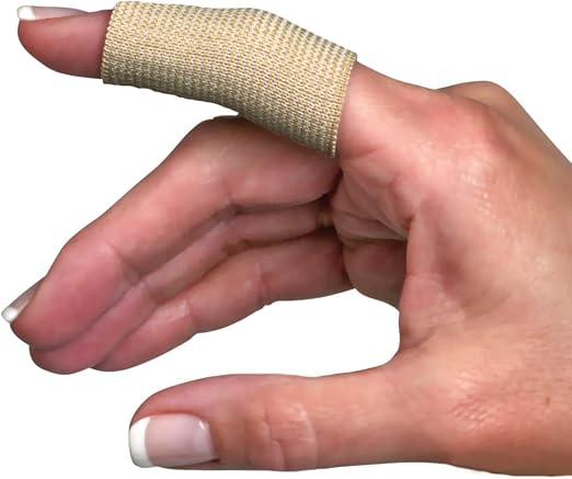 Flents Finger Sleeves, Pain Relief for Arthritis, Inflammation, Cracking, Blisters, Tendonitis & Athletic Stress, Plastic Wrap for Support & Compression, Assorted Size, 12 Count (Pack of 5)