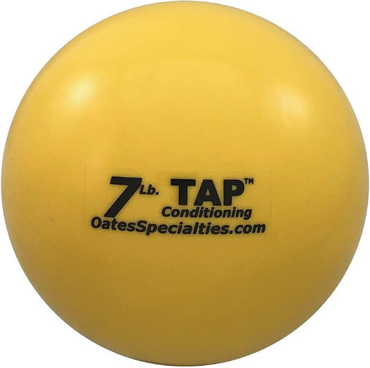 TAP Conditioning Mini-Medicine Ball | Used As a Replacement for Small Dumbbells | Used for Indoor Shot Put (Training Only) | Increase Grip Strength | Use for Slams, Tosses, and Throws