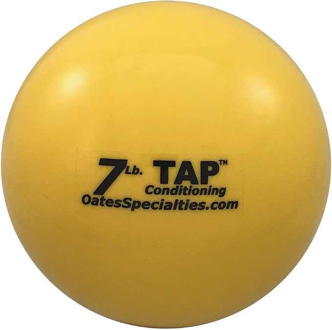 TAP Conditioning Mini-Medicine Ball | Used As a Replacement for Small Dumbbells | Used for Indoor Shot Put (Training Only) | Increase Grip Strength | Use for Slams, Tosses, and Throws