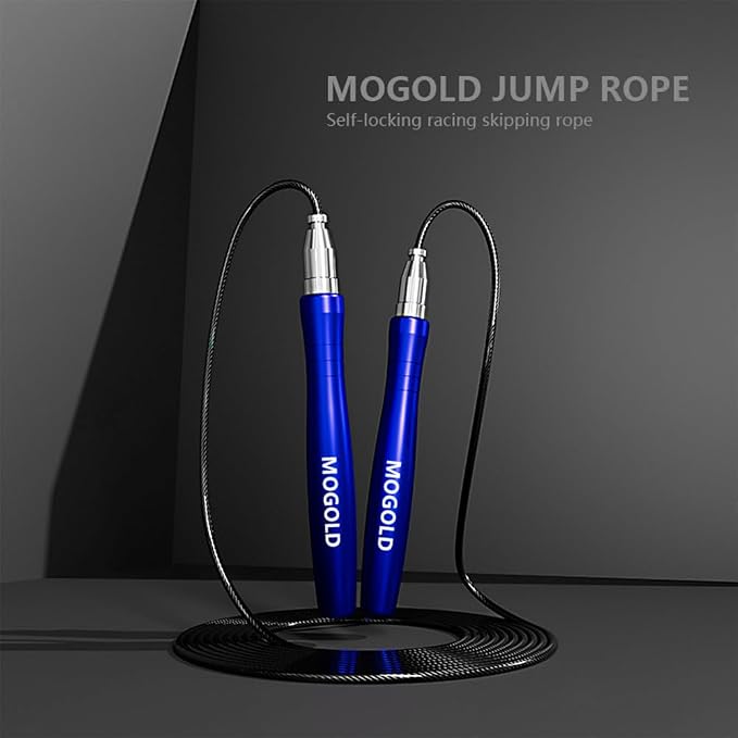 Speed Ropes Jump Rope For Men/Women-Tangle-Free-Self-Locking Screw-Free Design