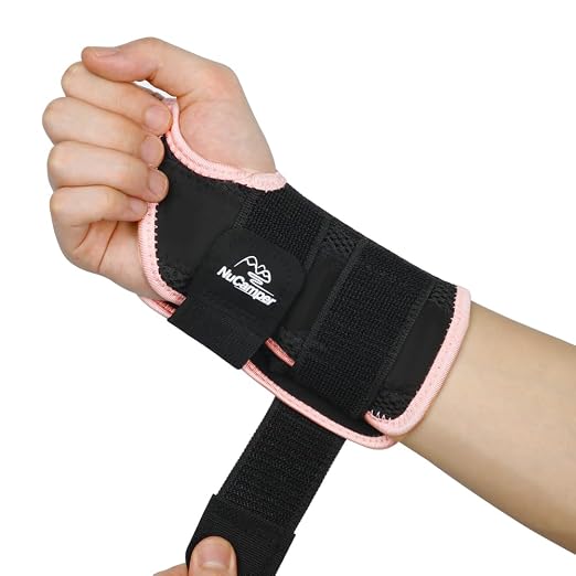 Wrist Brace for Carpal Tunnel Relief, Adjustable Wrist Support Splint Hand Brace for Men Women, Wrist Stabilizer Night Support for Pain Relief,Tendinitis,Arthritis(Right Hand, S/M)