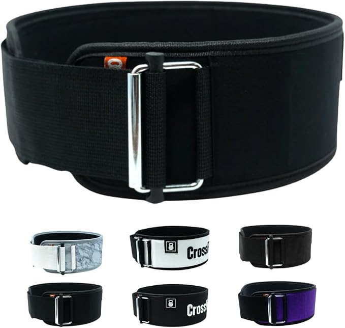 2POOD 4" Weightlifting Belt | CrossFit® Weightlifting Belt | 4-inch Wide and Built for Support, Flexibility, and The Ability to Cross Train Easily