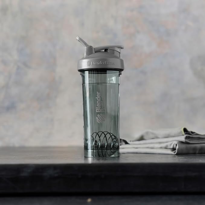 BlenderBottle ProSeries Tritan Shaker Bottle 24 oz Smoke Grey