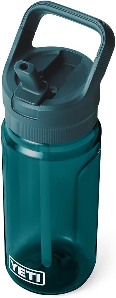 YETI Yonder 600 ml/20 oz Water Bottle with Yonder Straw Cap, Agave Teal