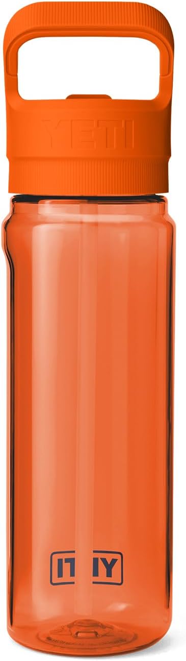 YETI Yonder 750 ml/25 oz Water Bottle with Yonder Straw Cap, King Crab