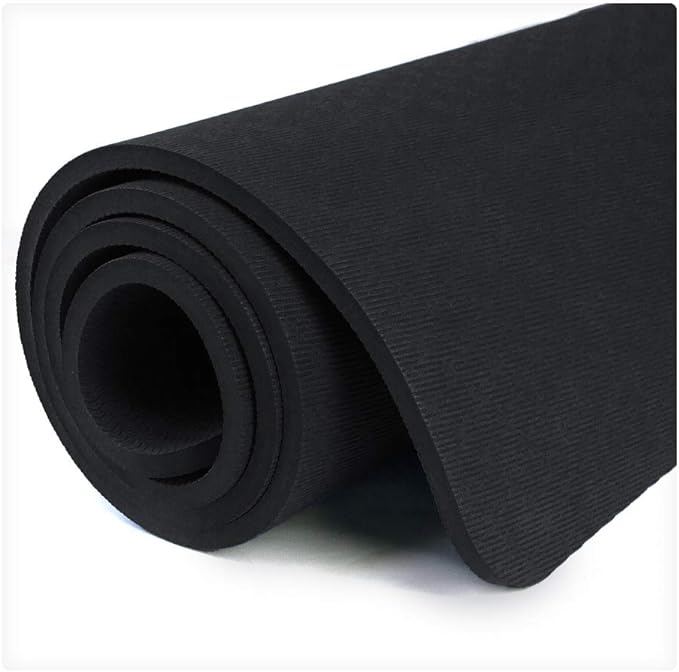 Hatha Yoga Extra Thick TPE Yoga Mat - 72"x 32" Thickness 1/2 Inch -Eco Friendly- With High Density Anti-Tear Exercise Mats For Home Gym Travel & Floor Outside