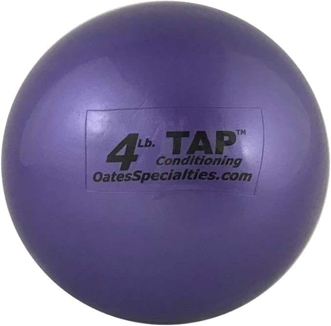 TAP Conditioning Mini-Medicine Ball | Used As a Replacement for Small Dumbbells | Used for Indoor Shot Put (Training Only) | Increase Grip Strength | Use for Slams, Tosses, and Throws