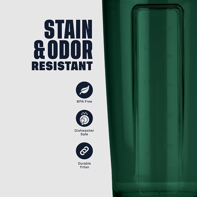 BlenderBottle ProSeries Tritan Shaker Bottle 24 oz Green