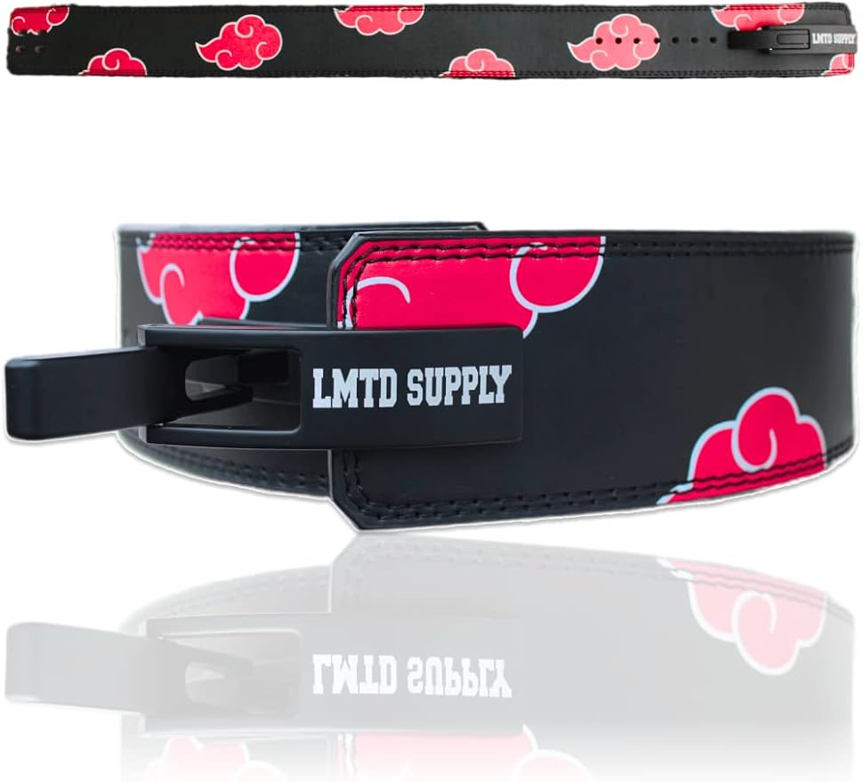 Anime Lever Belt, Weight Lifting Belt, Heavy Duty Powerlifting Weightlifting Gym Belt for Deadlifts Squats Back Support