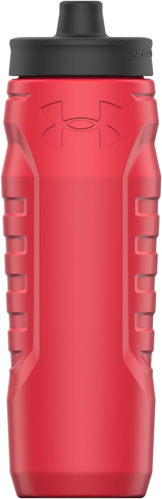 Under Armour Squeeze Water Bottles, 32 oz Water Bottles, Sideline Sports Water Bottle with Quick-Shot Lid, Quick & Easy Hydration, Gym Water Bottles, Squeeze Bottle, 1 32oz Bottle