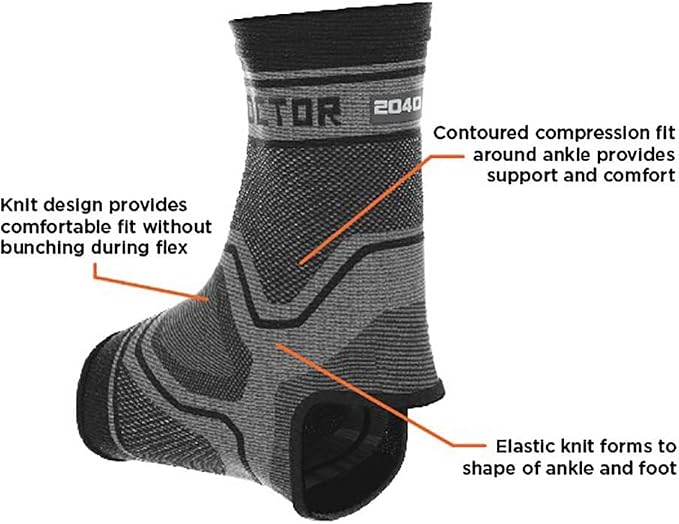 Shock Doctor Compression Knit Ankle Sleeve