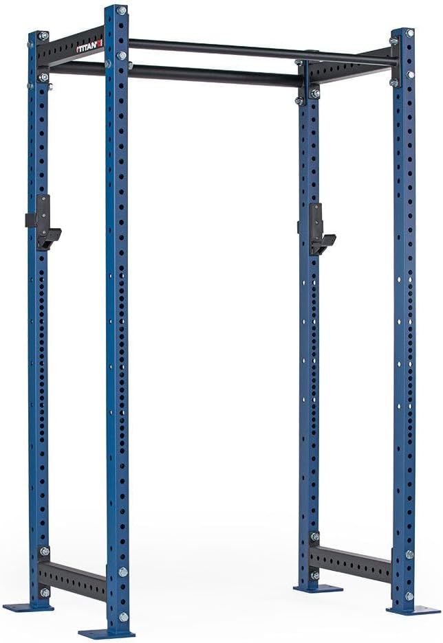 Titan Fitness T-3 Series Power Rack, 1,100 LB Capacity Cage for Weightlifting and Strength Training