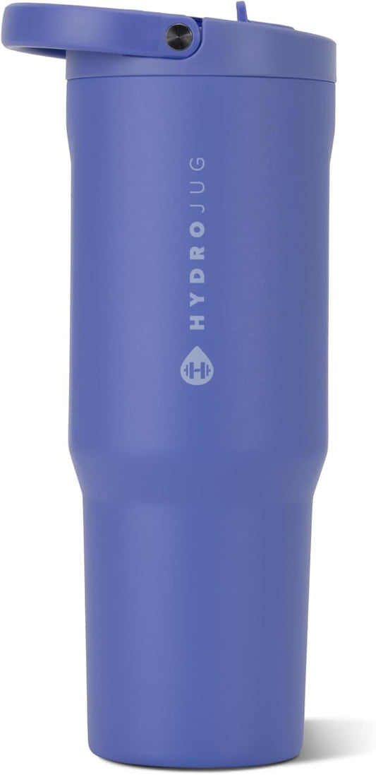 HydroJug Sport 32 oz Insulated Stainless Steel Water Bottle, Berry Pop