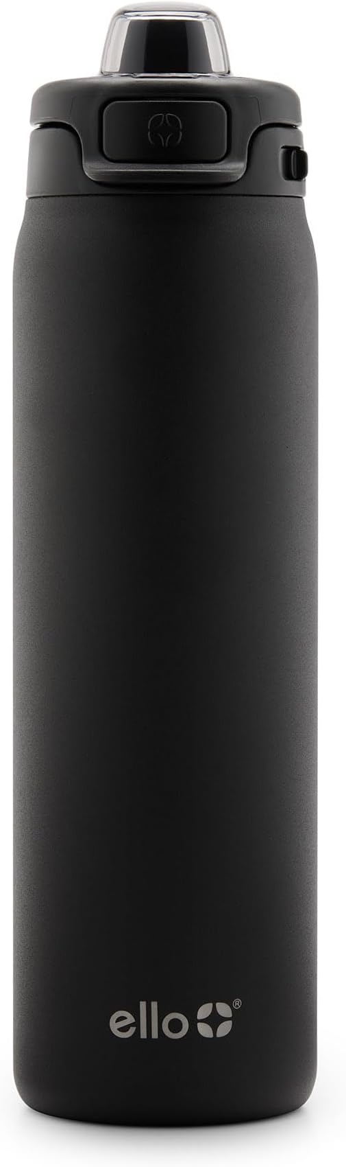 Ello Pop & Fill Insulated Stainless Steel Water Bottle with Quick Fill Lid, Leakproof Locking, Sip or Chug Spout, BPA-Free, Double Wall Vacuum Insulated for Sports, Travel & School- 22oz / 32oz / 40oz