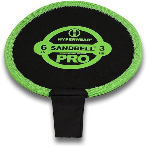 HYPERWEAR SandBell PRO - Empty - No Sand Included - Durable Vibrant Fitness Sandbags Available Sizes 6-70lbs