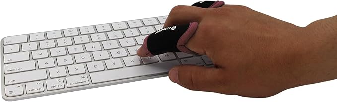 Single Finger Sleeve Pair - Sports Compression Finger Sleeve for BJJ, MMA, Basketball, Weight Lifting, and More