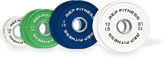REP Fitness Change Plates for Olympic Weightlifting - Perfect for PR, Powerlifting, and Incremental Weight Increases