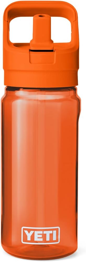 YETI Yonder 600 ml/20 oz Water Bottle with Yonder Straw Cap, King Crab