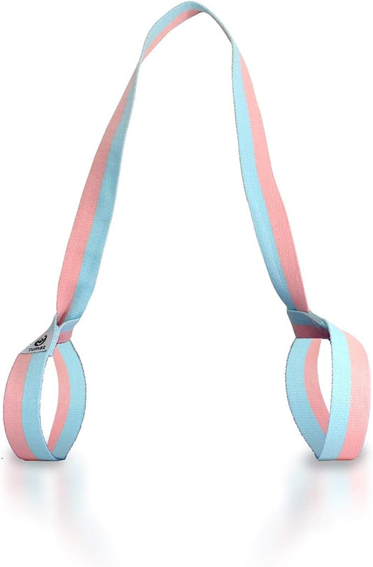 Yoga Mat Strap Adjustable Carrier for All Yoga Mats, 2 Sizes | Extra Thick Cotton Blend |16+ colors are available | Fits Most Yoga Mats | Soft Woven Texture | Comfortable Shoulder Carry