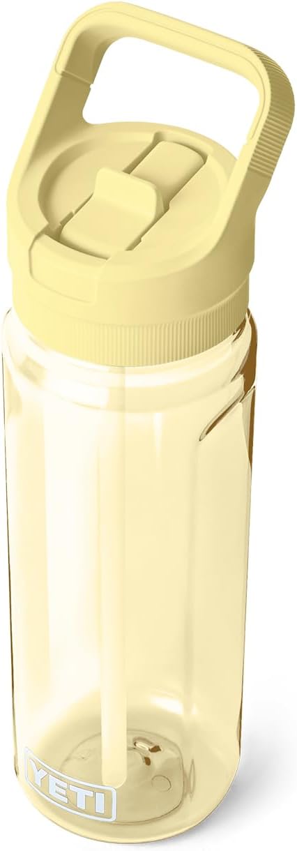 YETI Yonder 750 ml/25 oz Water Bottle with Yonder Straw Cap, Daybreak Yellow