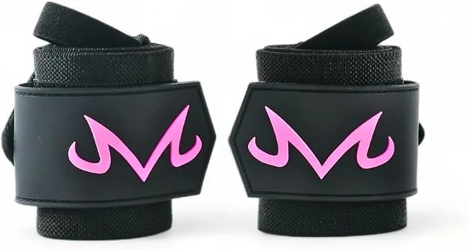 Anime Wrist Wraps Ideal for Weightlifting, Powerlifting, and Crossfit. One Size Fits All. Premium Wrist Support for Gym Workouts