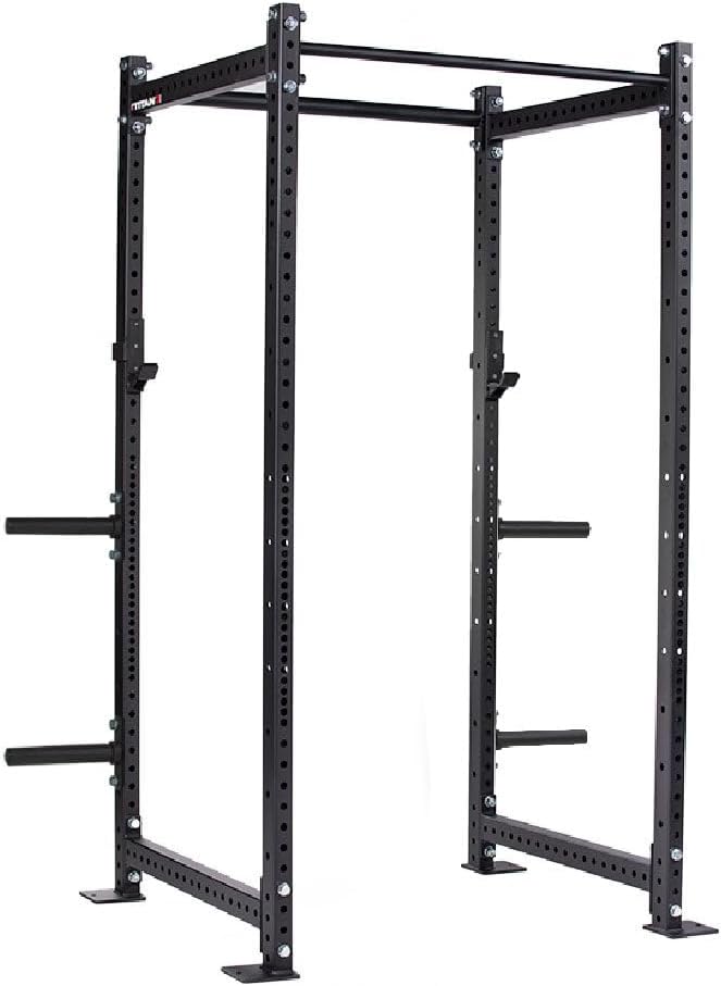 Titan Fitness T-3 Series Power Rack, 1,100 LB Capacity Cage for Weightlifting and Strength Training
