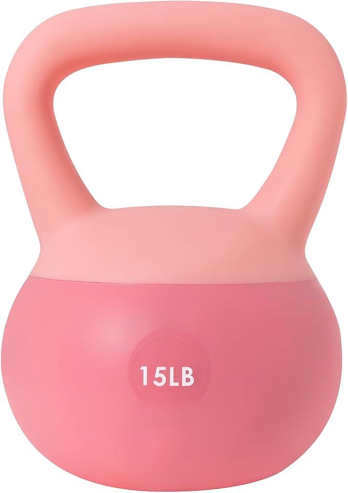 ALTLER Soft Kettlebell 10-50LBS Safe Strength Training Kettlebell Anti-Slip Grip Weight for Home Workouts and Men/Women/Beginners