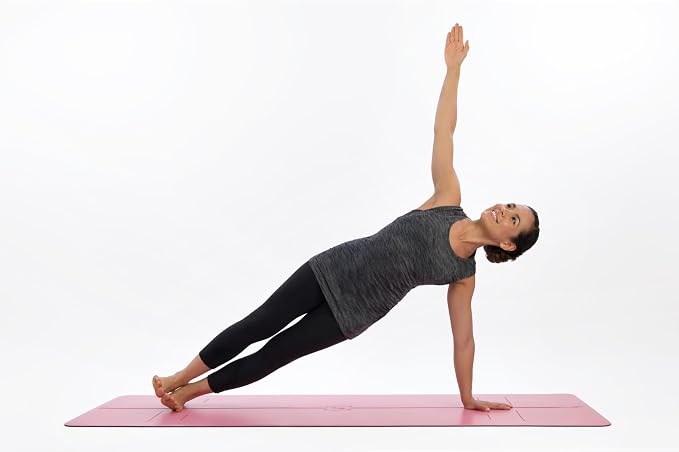 Liforme Evolve Yoga Mat - Patented Alignment Design, Advanced Non-Slip Grip | Eco-friendly, Non-Toxic, Sweat-Resistant, long, wide, 4.2mm thick mat for comfort, recommended for Hot Yoga, Free Yoga Bag